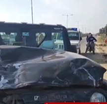 1 Dead, 7 Injured in Banga Highway Crash