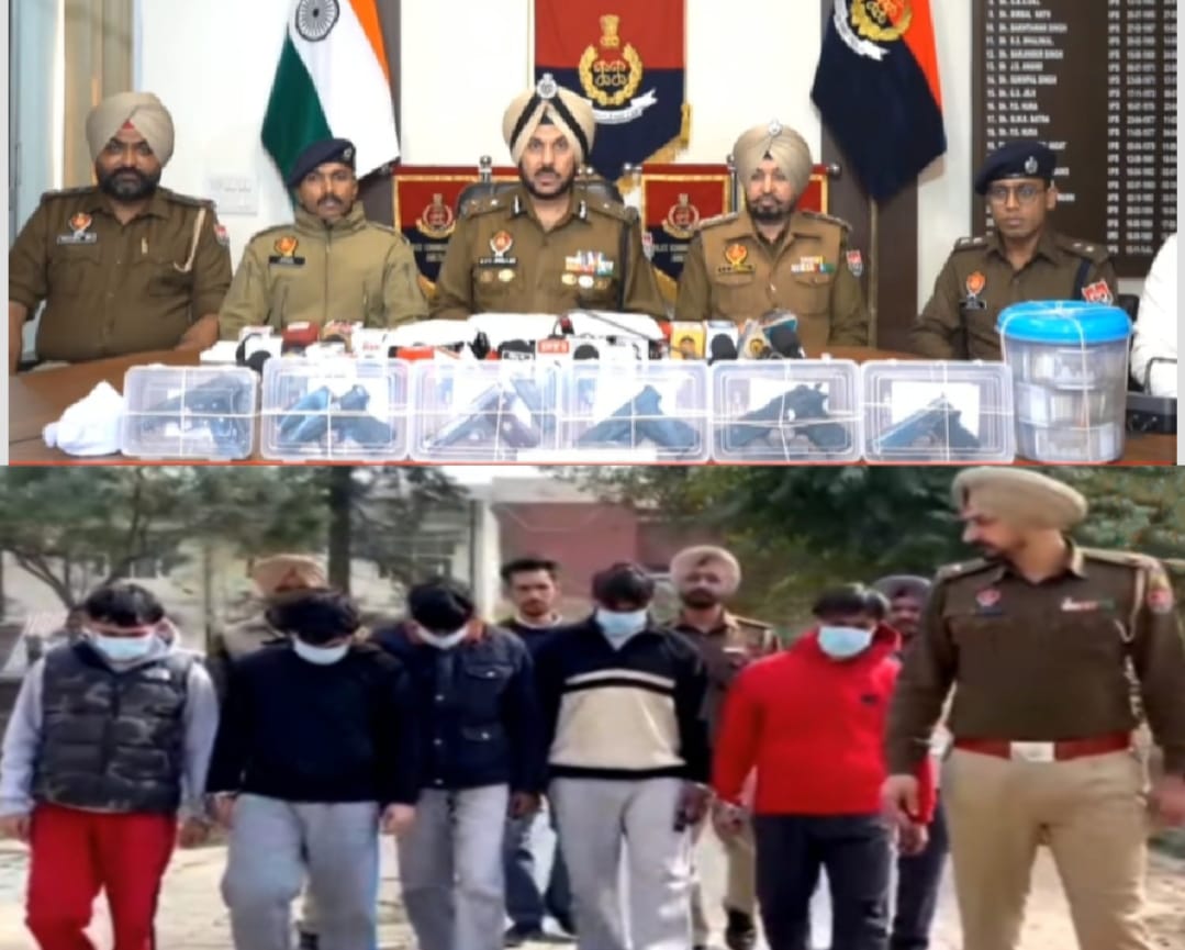 Amritsar Police Bust Cross-Border Arms, Drug Smuggling Gang