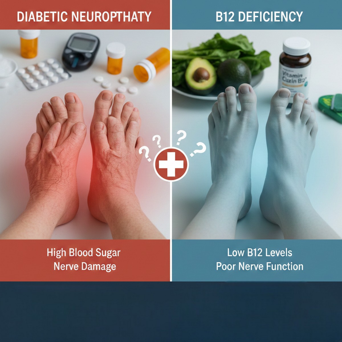 B12 Deficiency or Diabetic Neuropathy