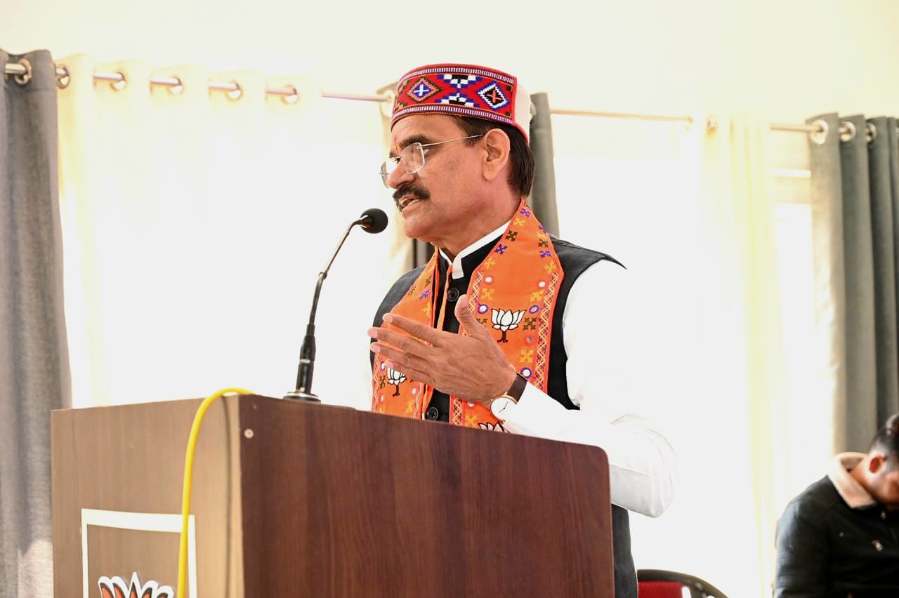 BJP Known for Corruption-Free Governance and National Unity Vishnu Dutt Sharma in Sundernagar