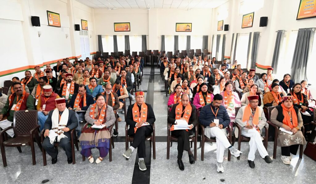 BJP Known for Corruption-Free Governance and National Unity Vishnu Dutt Sharma in Sundernagar