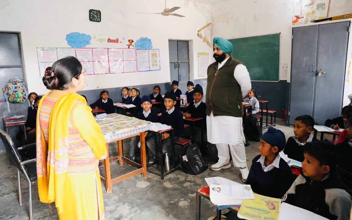 Bains Inspects 2,000+ Schools Under Punjab Reforms