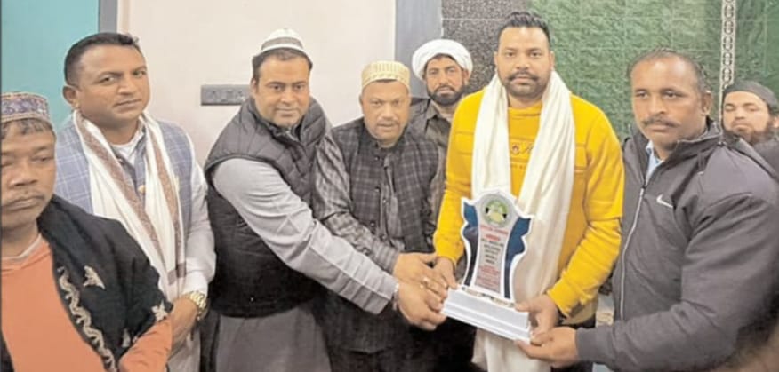 Gaurav Masih Joins Shab-e-Barat at Jama Masjid