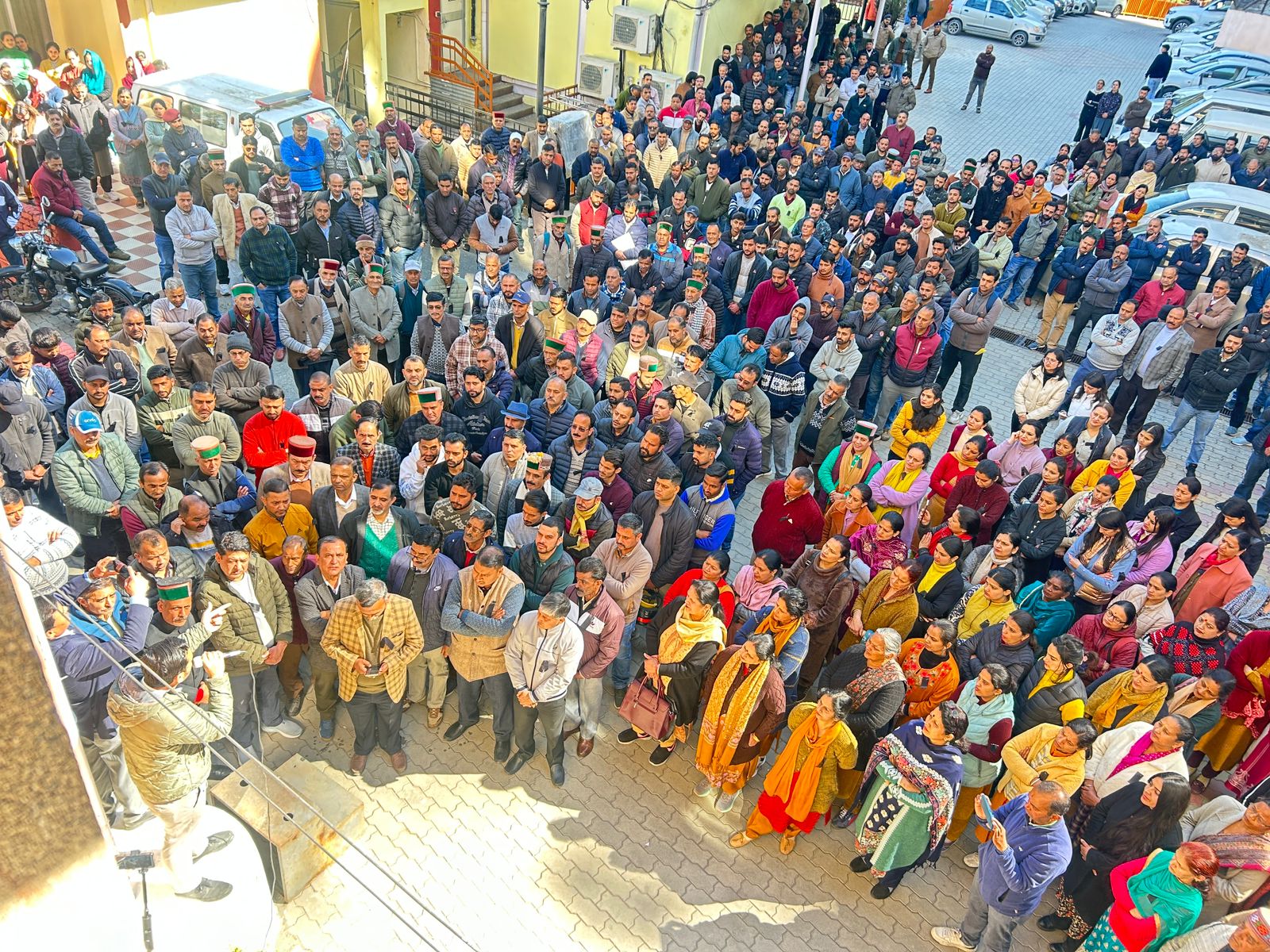 HPSEB Employees Strike Against Power Sector Privatization