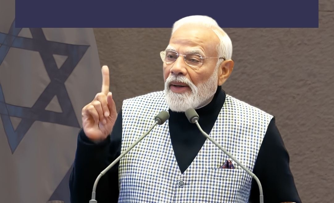 Modi Backs Israel in Historic Knesset Speech