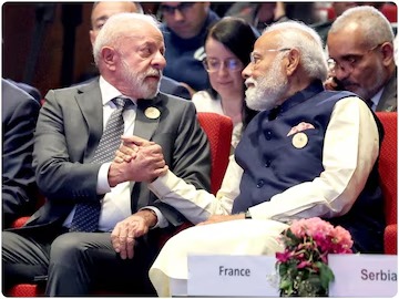 Modi Meets Lula, Macron at AI Summit 2026