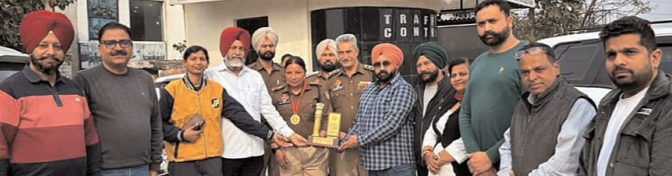 PFHR Honors Amritsar Traffic Police Team