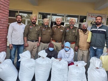 Punjab Police Seize 150 Kg Poppy Husk, Two Arrested