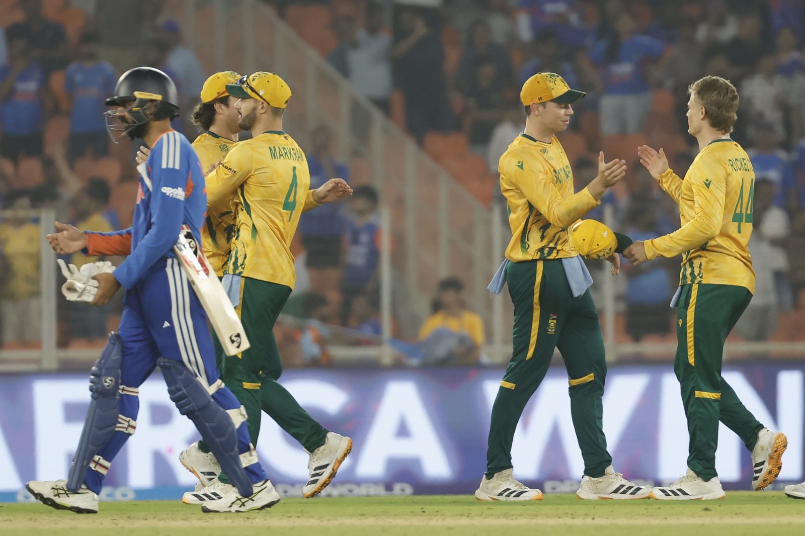 SA Beat India by 76 Runs in T20 World Cup
