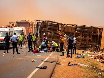 Truck Overturns in Northern Nigeria, 30 Killed and Several Injured