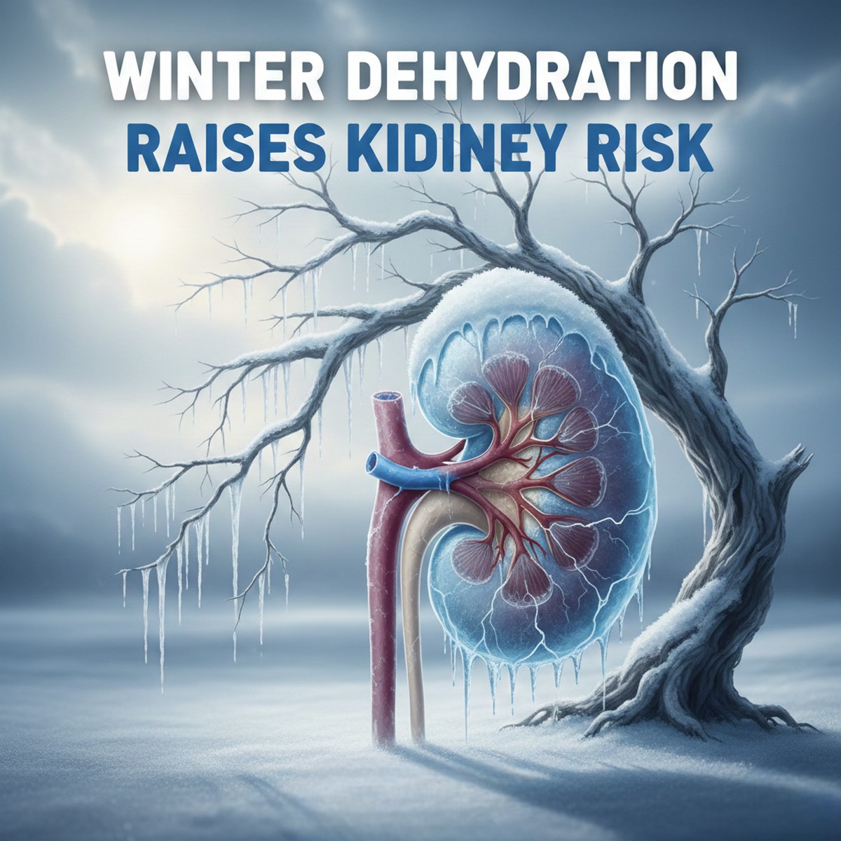 Winter Dehydration Raises Kidney Risk Expert