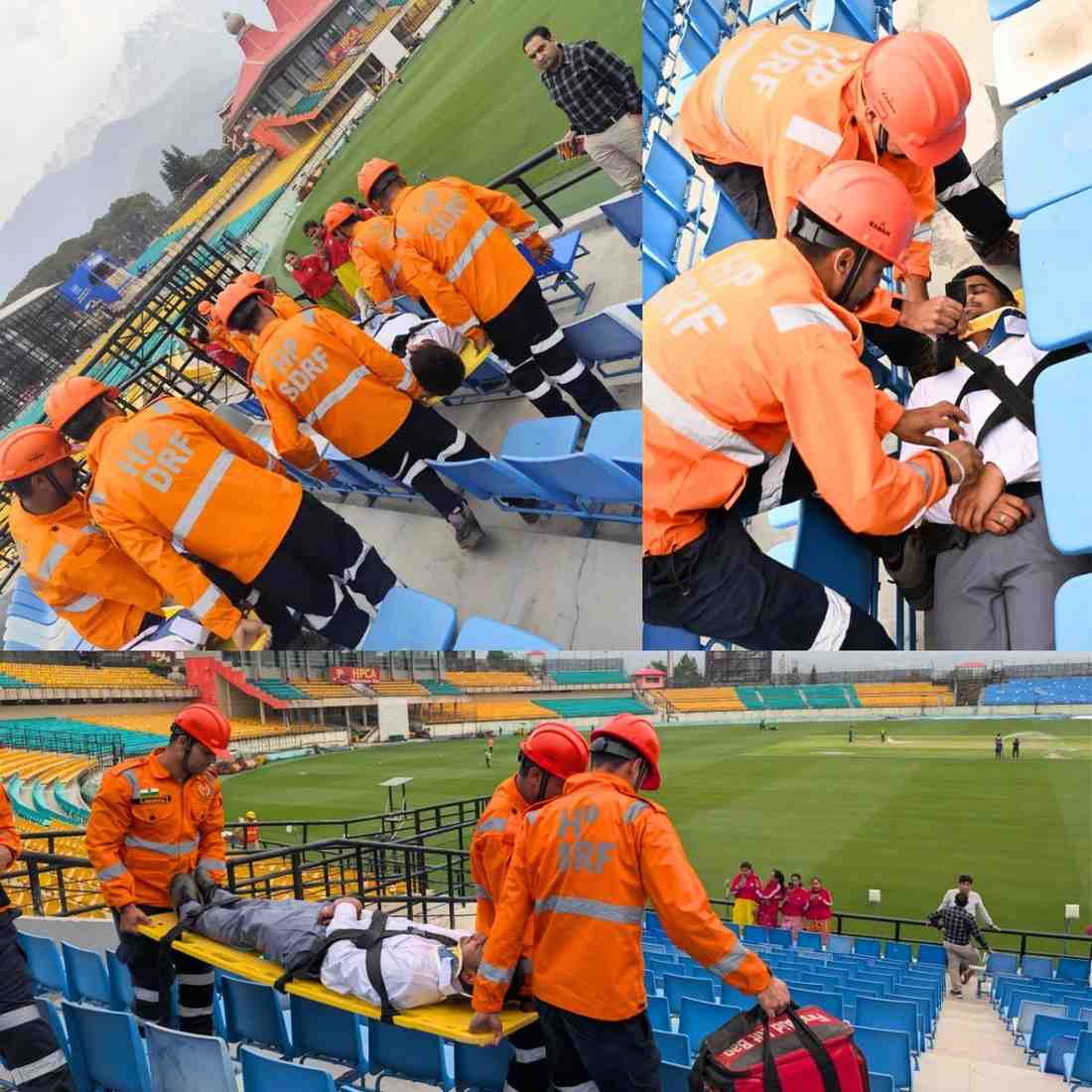 Dharamshala IPL 2026 Security Mock Drills at Stadium
