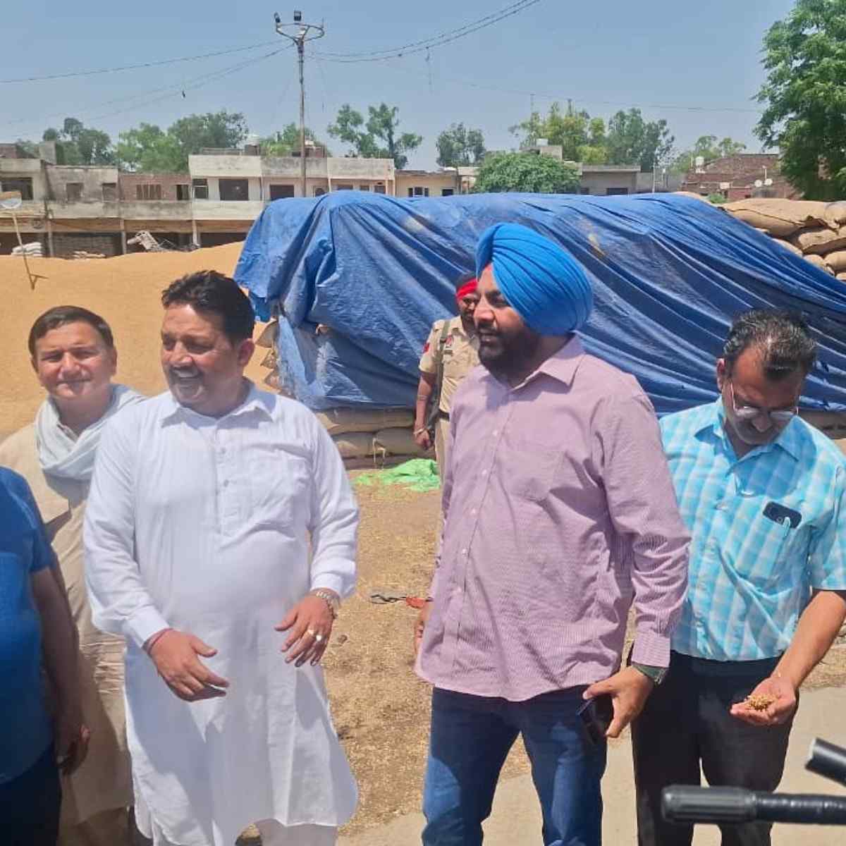 Punjab wheat procurement crisis Aujla exposes lapses