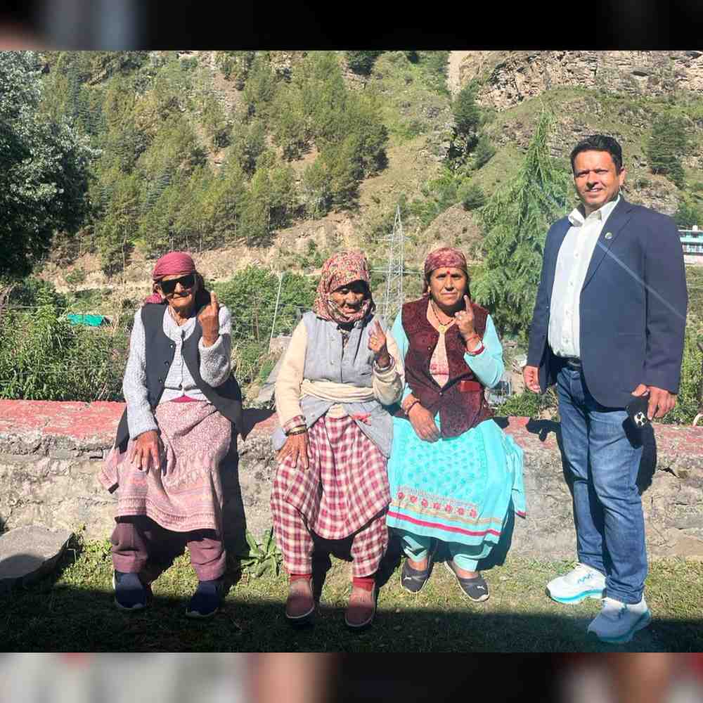 100-Year-Old Voter Inspires Democracy Spirit in Chirgaon