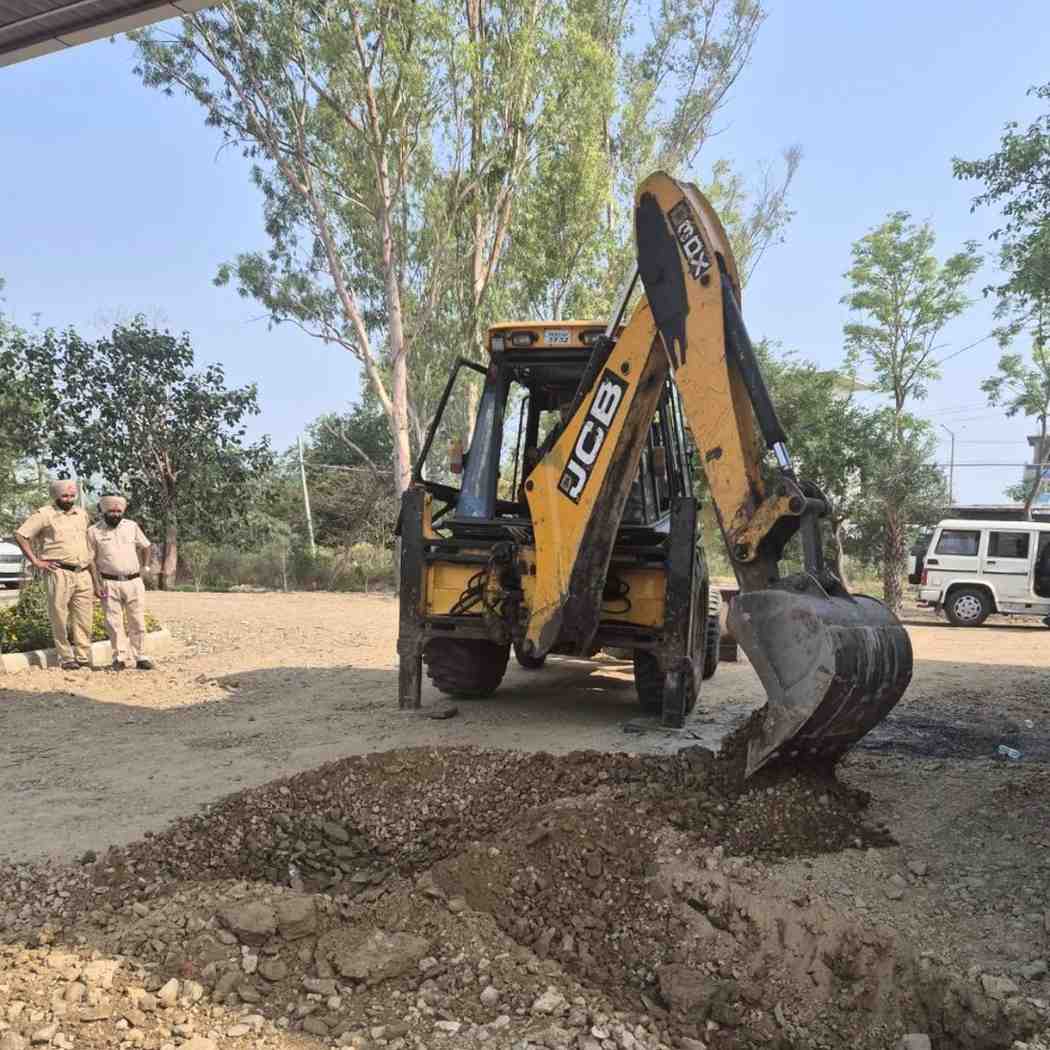 ADA Demolishes Illegal Colonies on Amritsar Ram Tirath Road