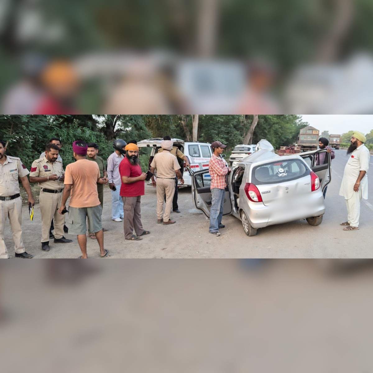 Amritsar Pathankot Highway Accident Leaves Four Dead