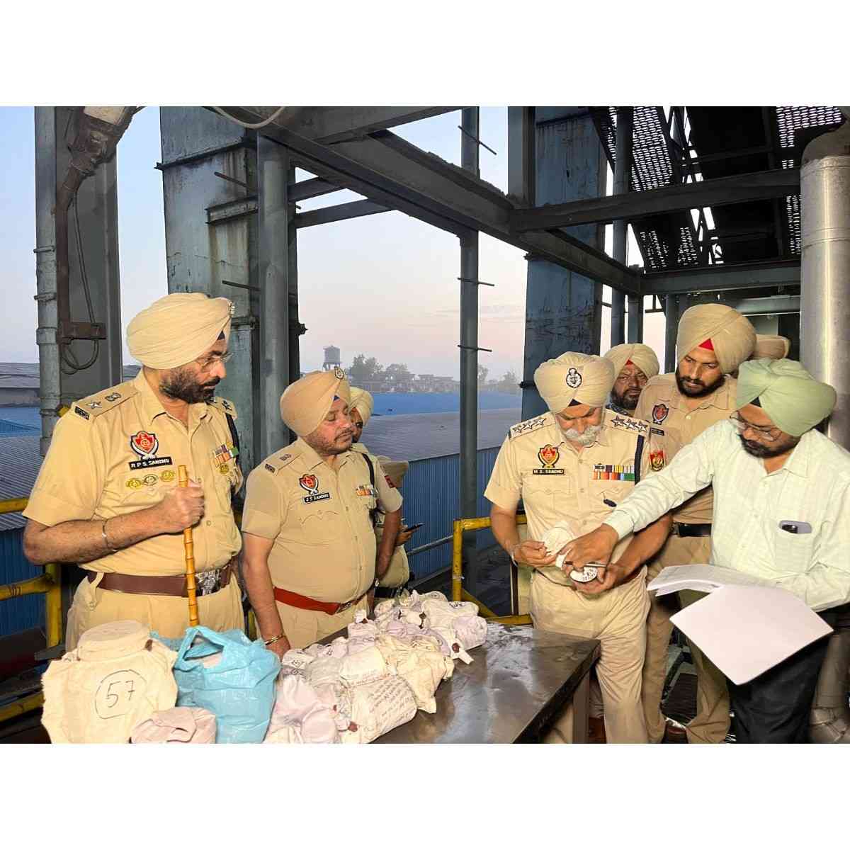 Amritsar Police Drug Disposal in 702 NDPS Cases