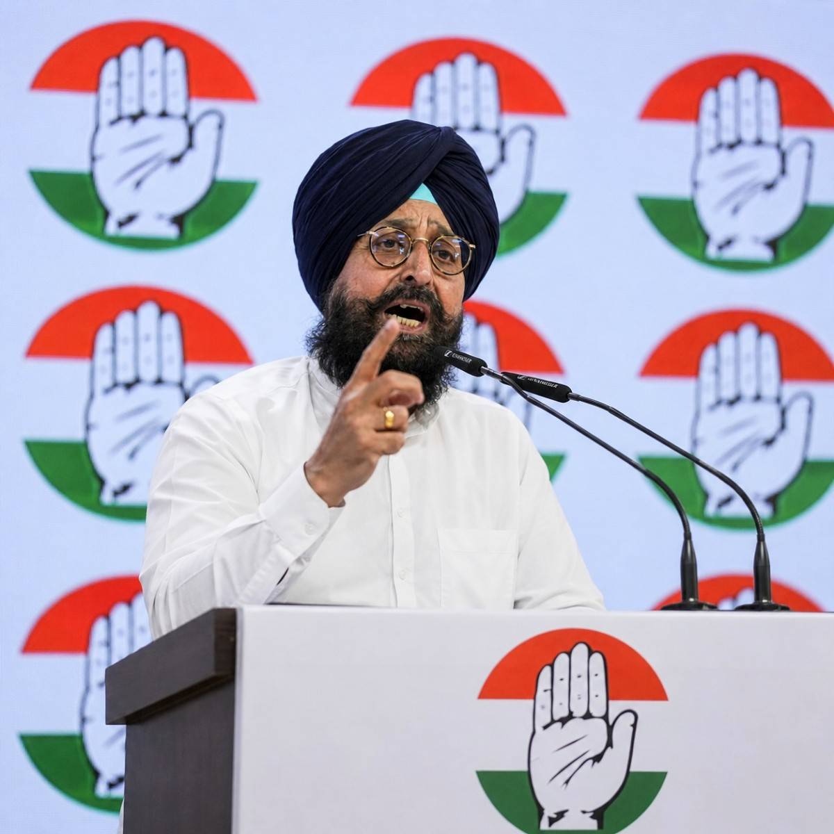 Bajwa Targets AAP Over Sanjeev Arora ED Arrest Case