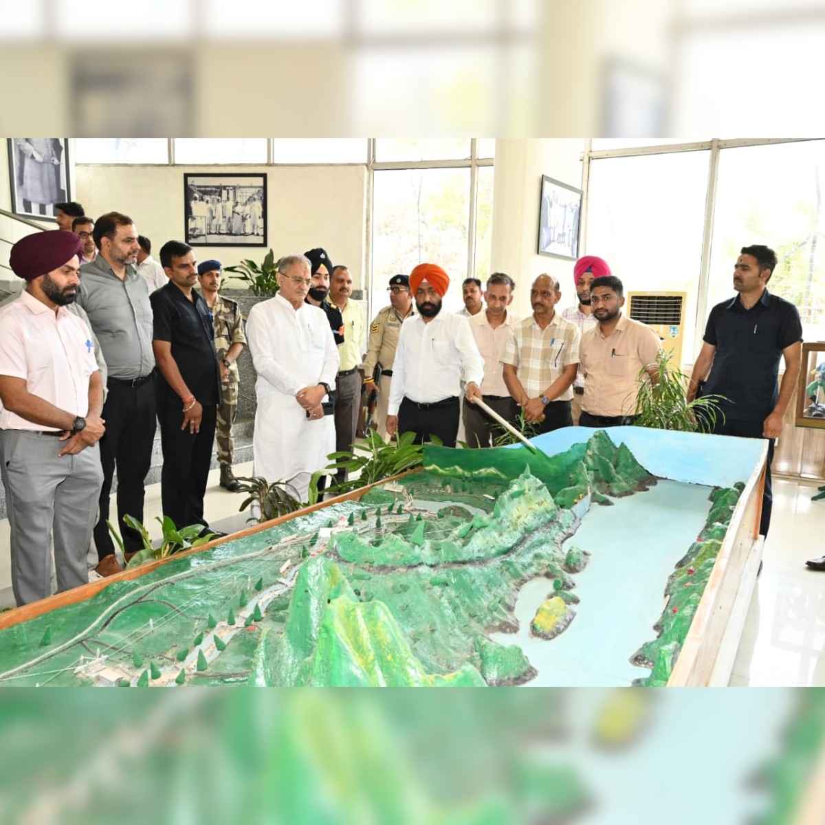 Bhakra Dam Under Spotlight During Governor Visit