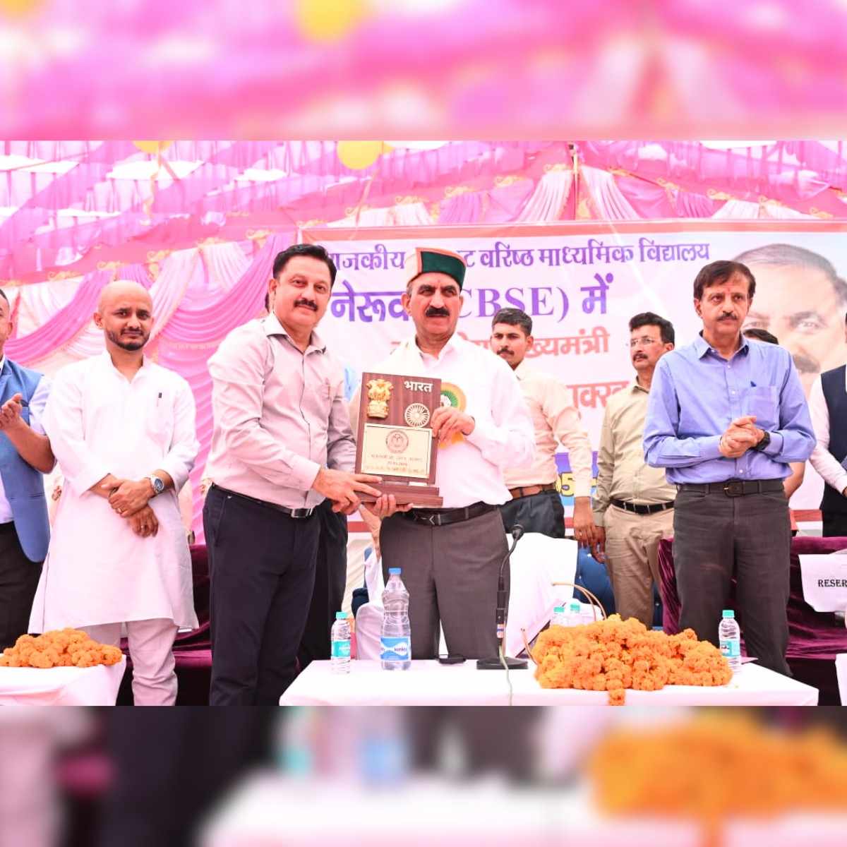 CM Sukhu Interacts with Students at Nerwa School Shimla
