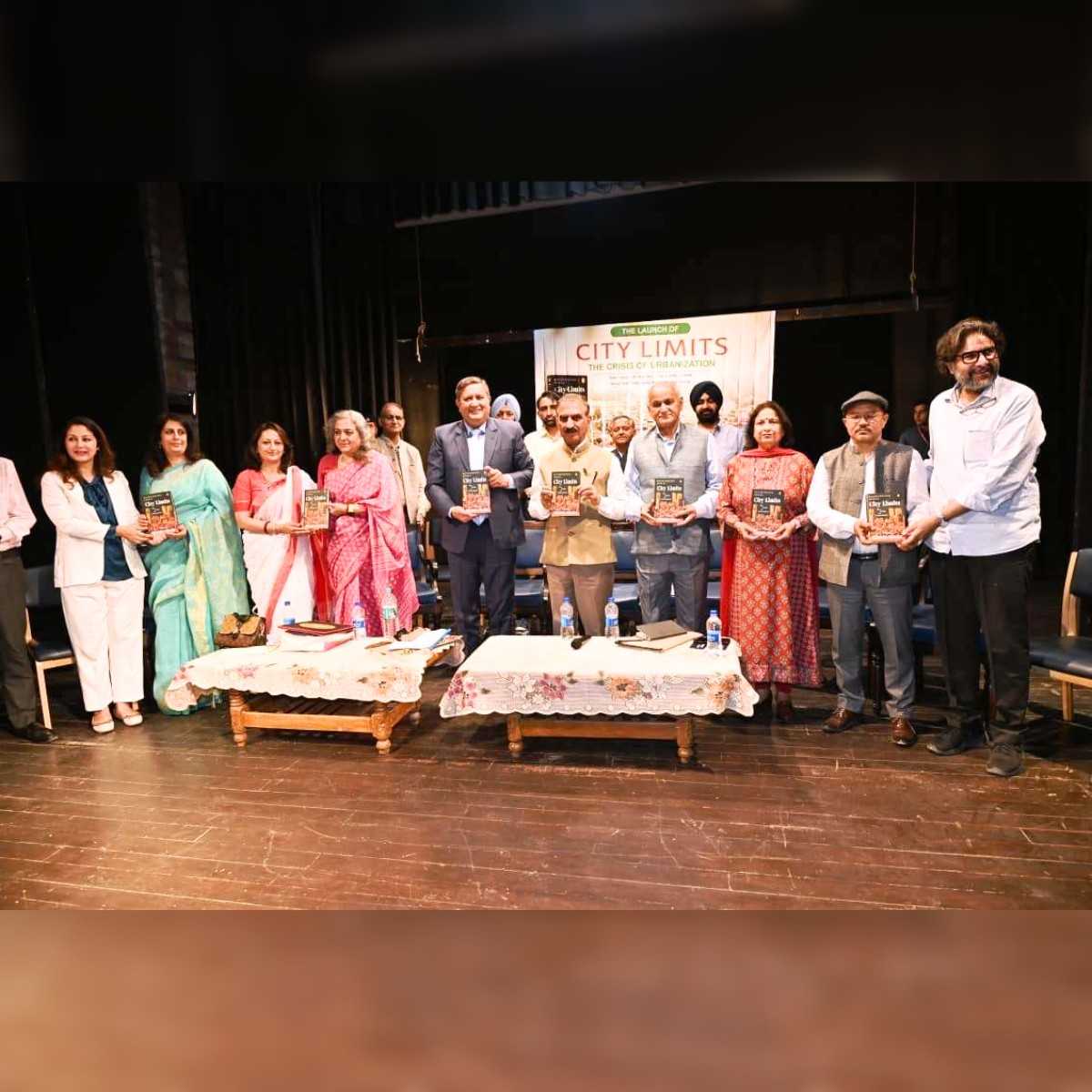 CM Sukhu Launches Urbanization Book in Shimla Event