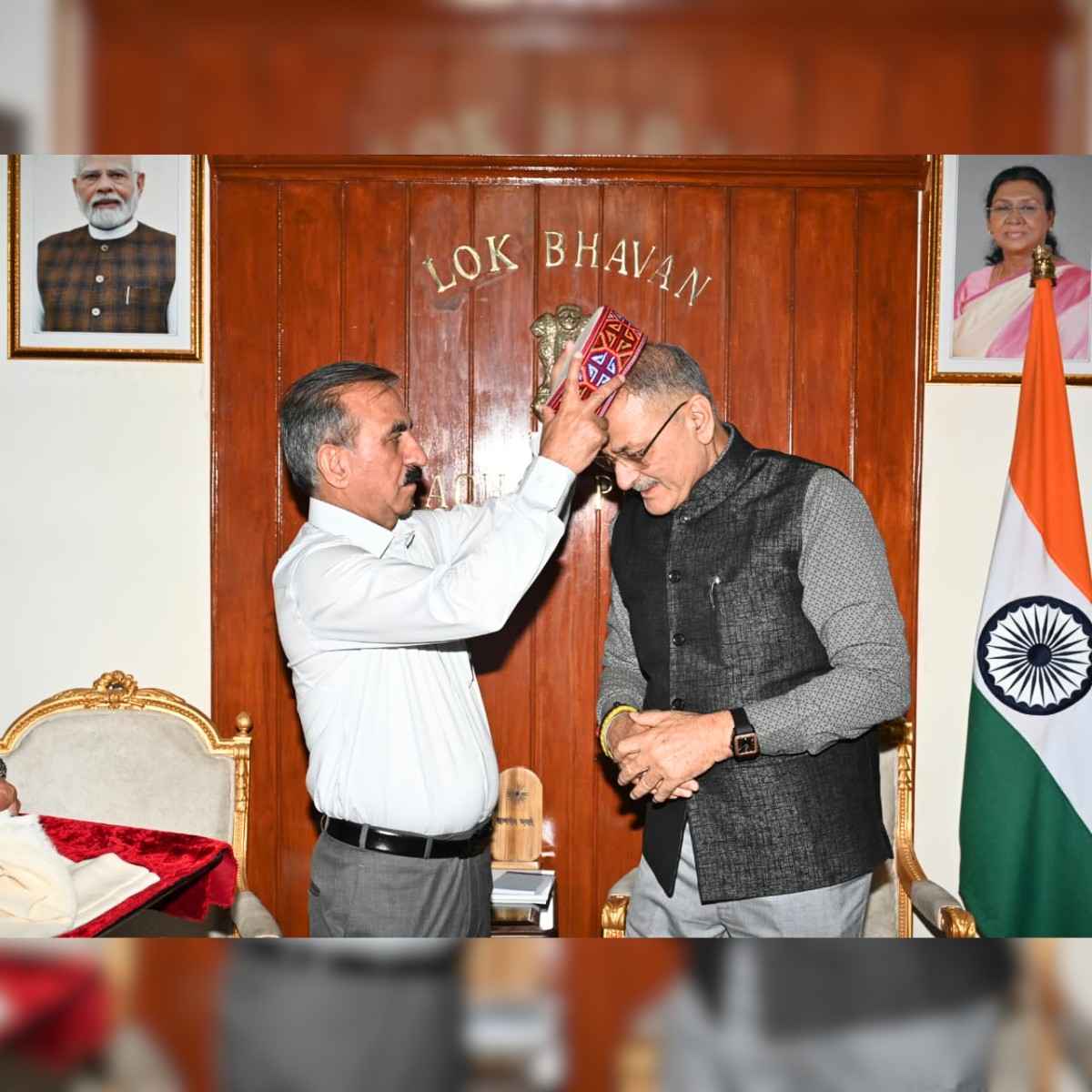 CM Sukhu Meets Governor Kavinder Gupta Over Development