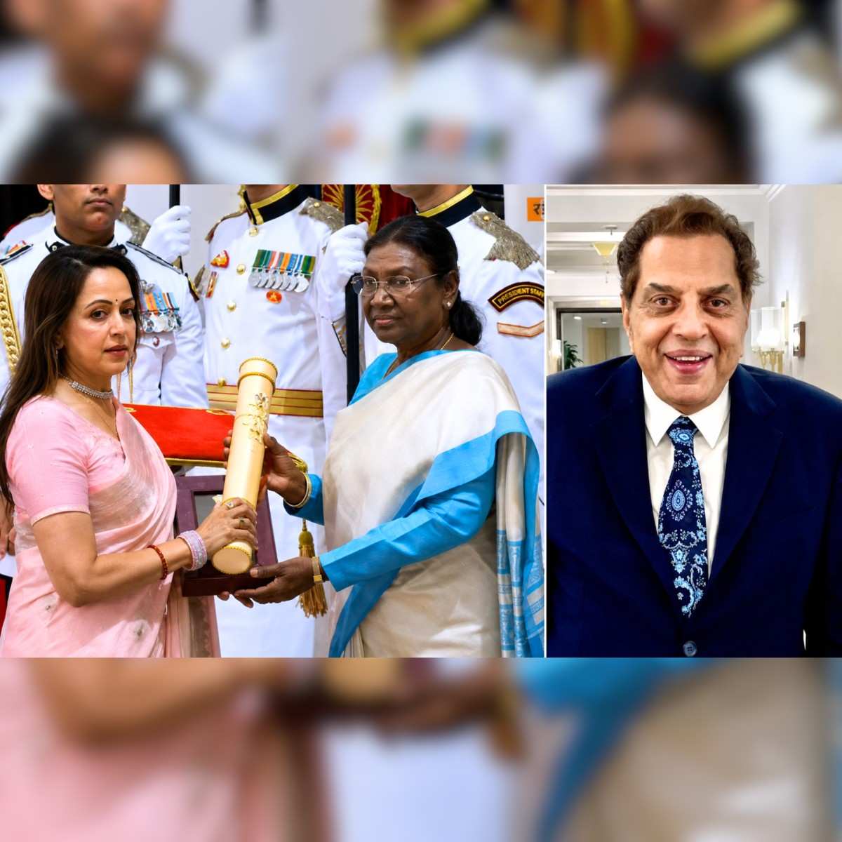 Dharmendra Honoured With Padma Vibhushan Posthumously