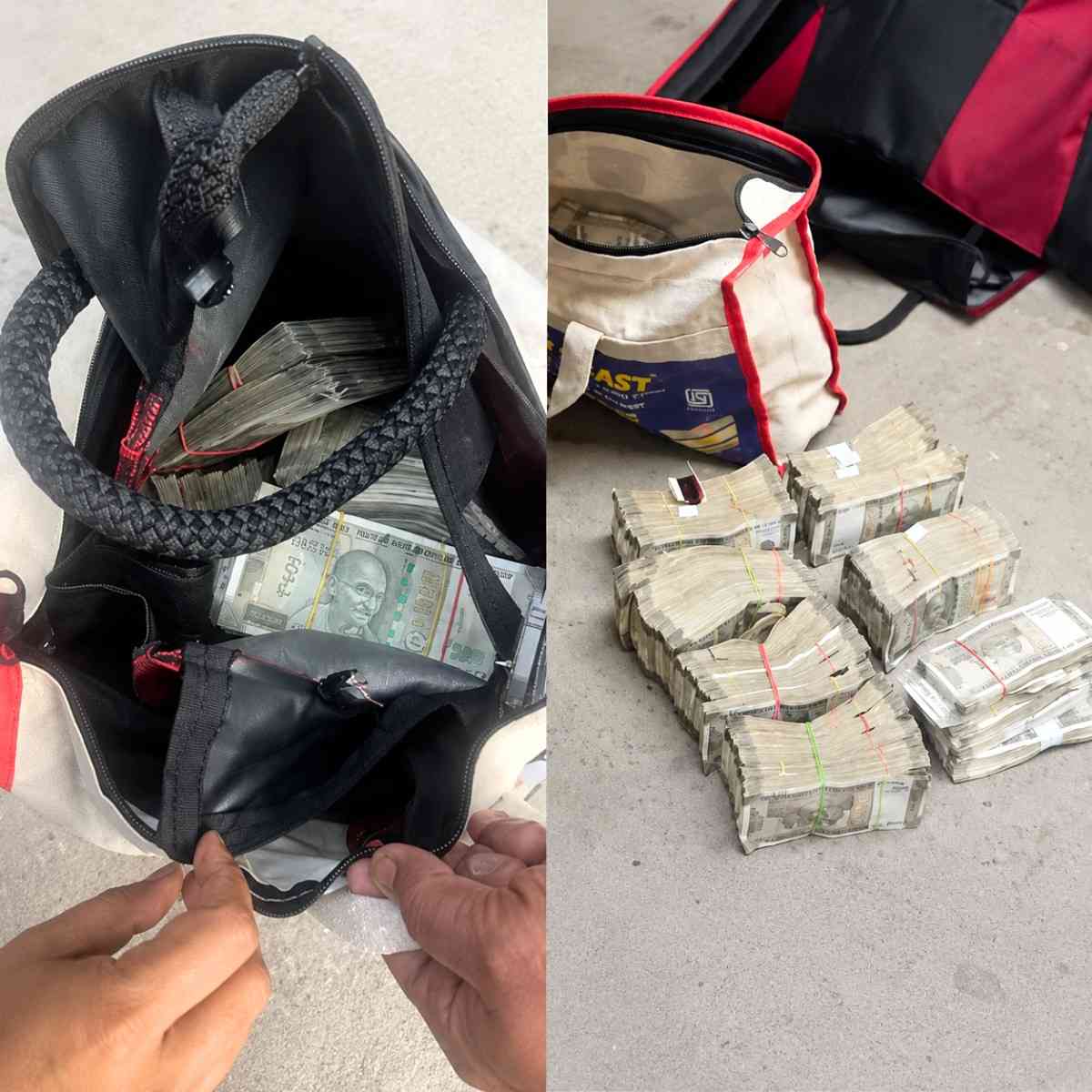 ED Raid In Mohali Kharar Western Towers Cash Thrown During Search