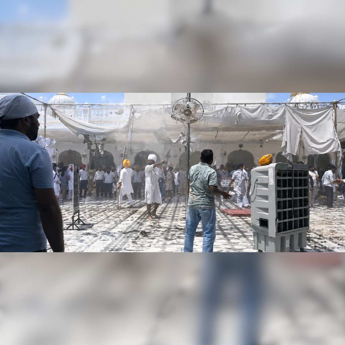 Fire Incident at Baba Deep Singh Sahib, Amritsar News