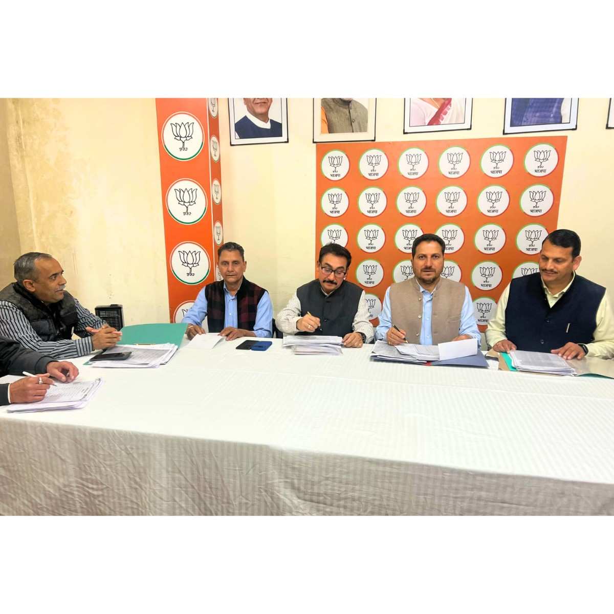 Himachal BJP Strategy Meeting Targets Congress Govt