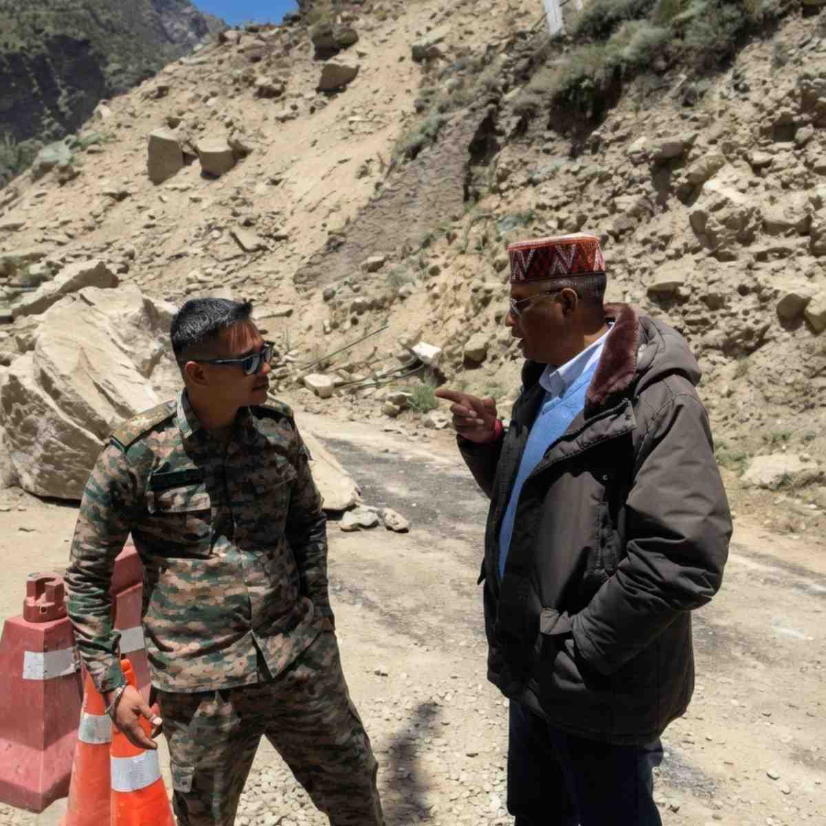 Jahalma Bridge Closed Due to Cracks in Lahaul Spiti
