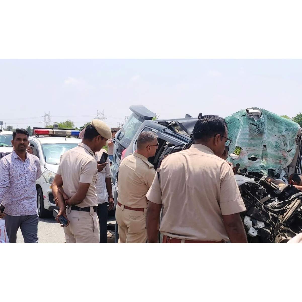 KMP Expressway Accident in Nuh Kills 5 Policemen