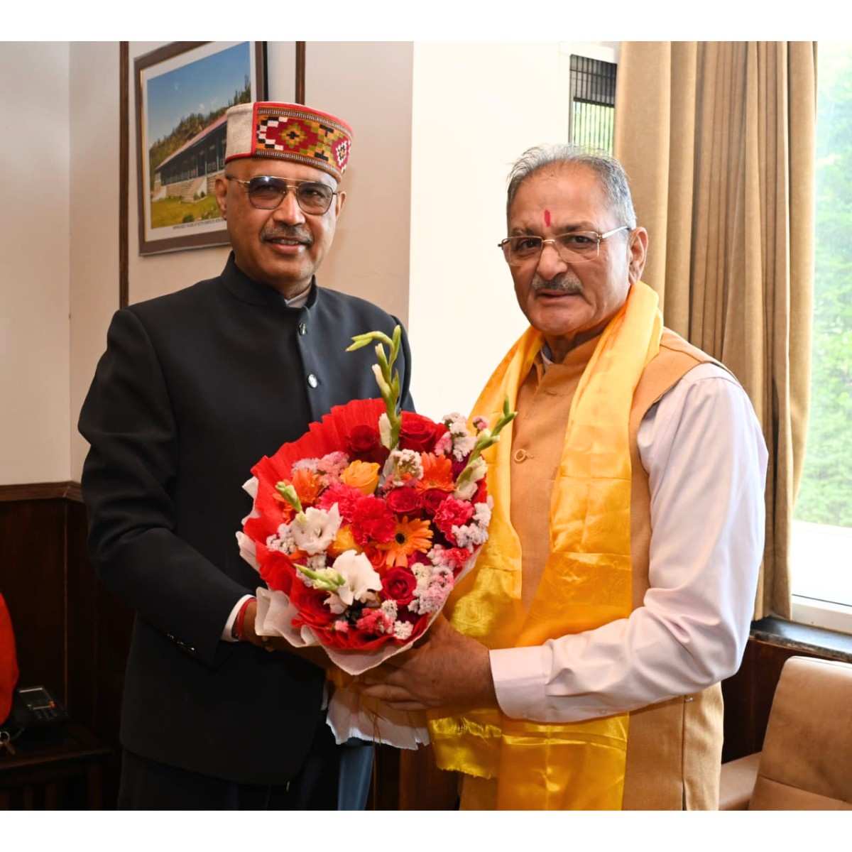 Manali Lahaul Spiti Development Issues Meeting with Governor