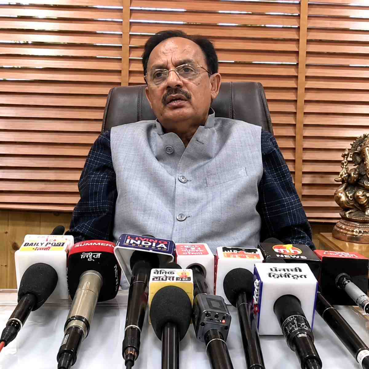 NEET Paper Leak Row Harshvardhan Chauhan Demands Reform