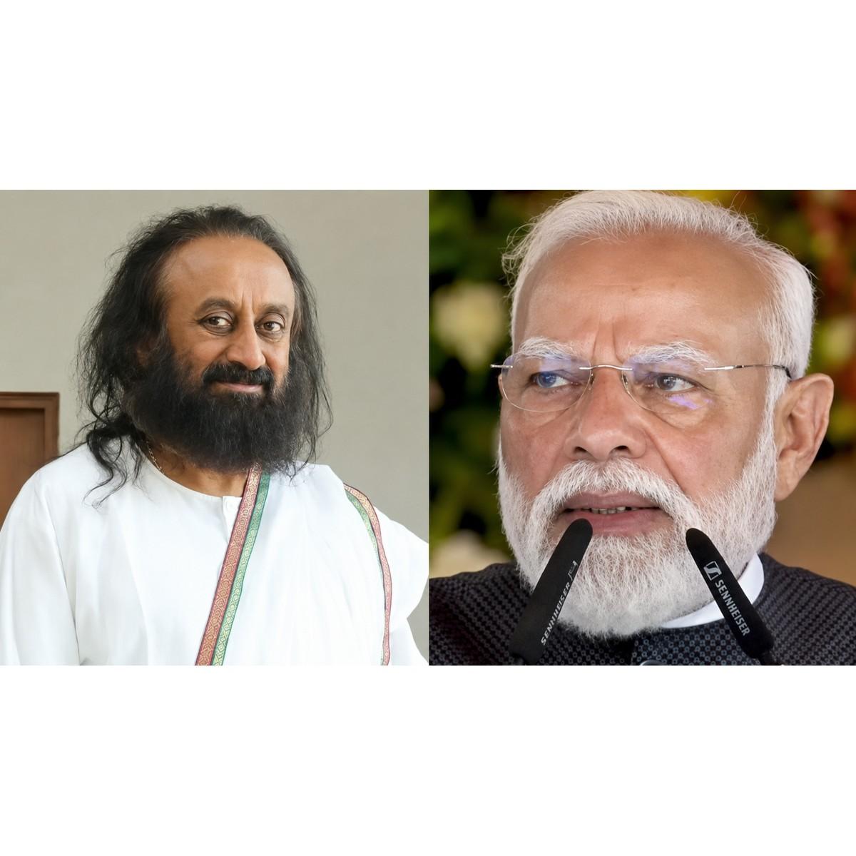 PM Modi at Art of Living 45th Anniversary Bengaluru