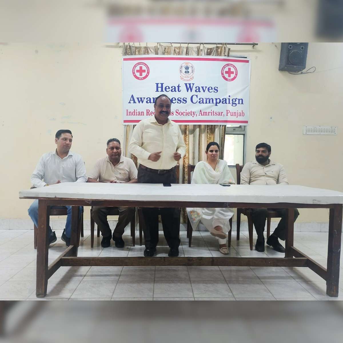 Red Cross Amritsar Organises Seminar on Heatwave Awareness