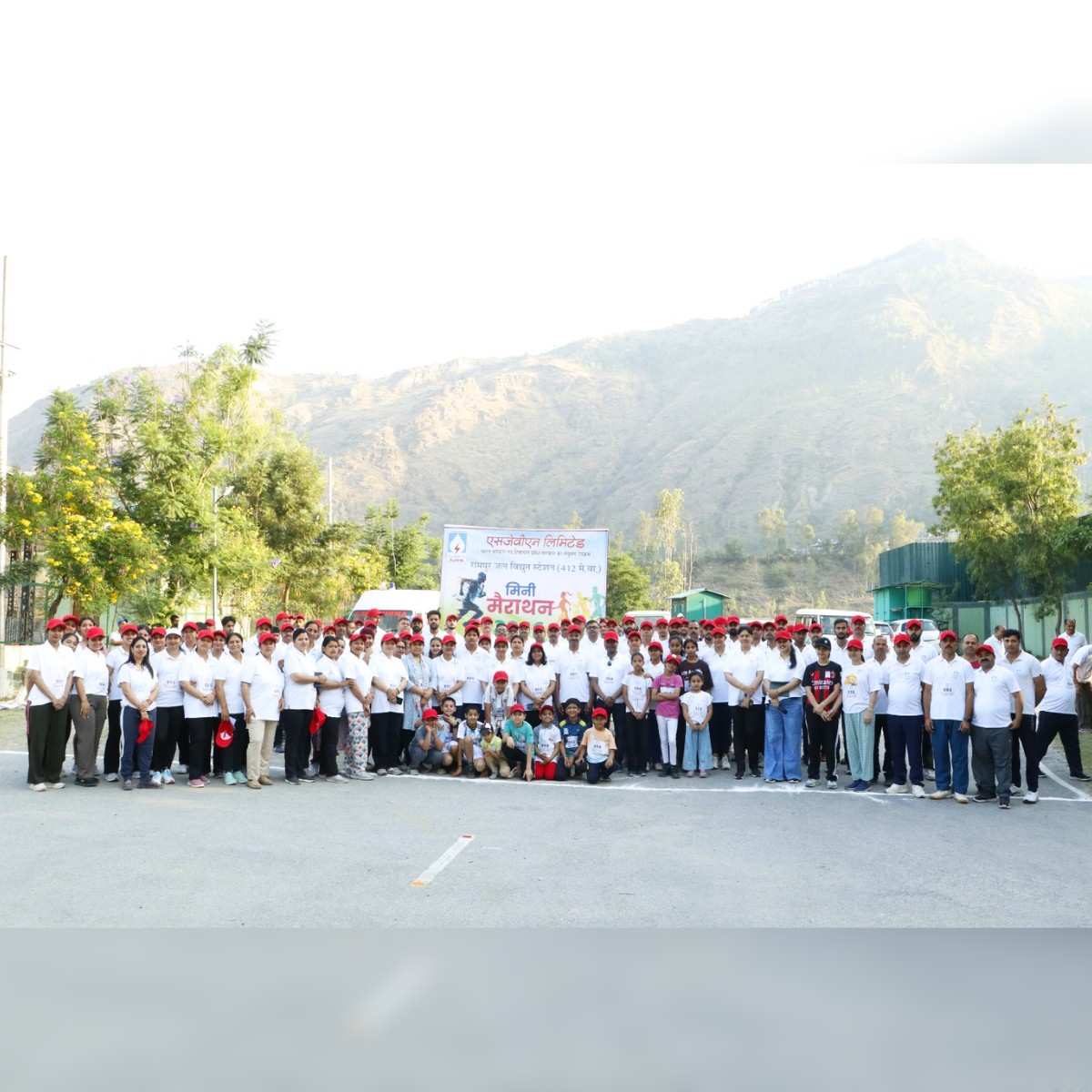 SJVN Mini Marathon Rampur Celebrates Foundation Day