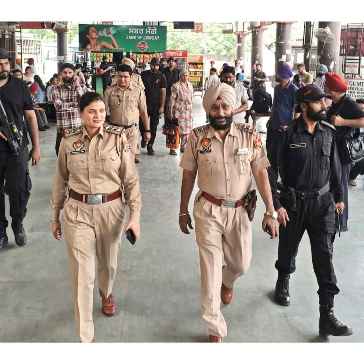 Security Checking Drive Conducted by Amritsar Police Across City