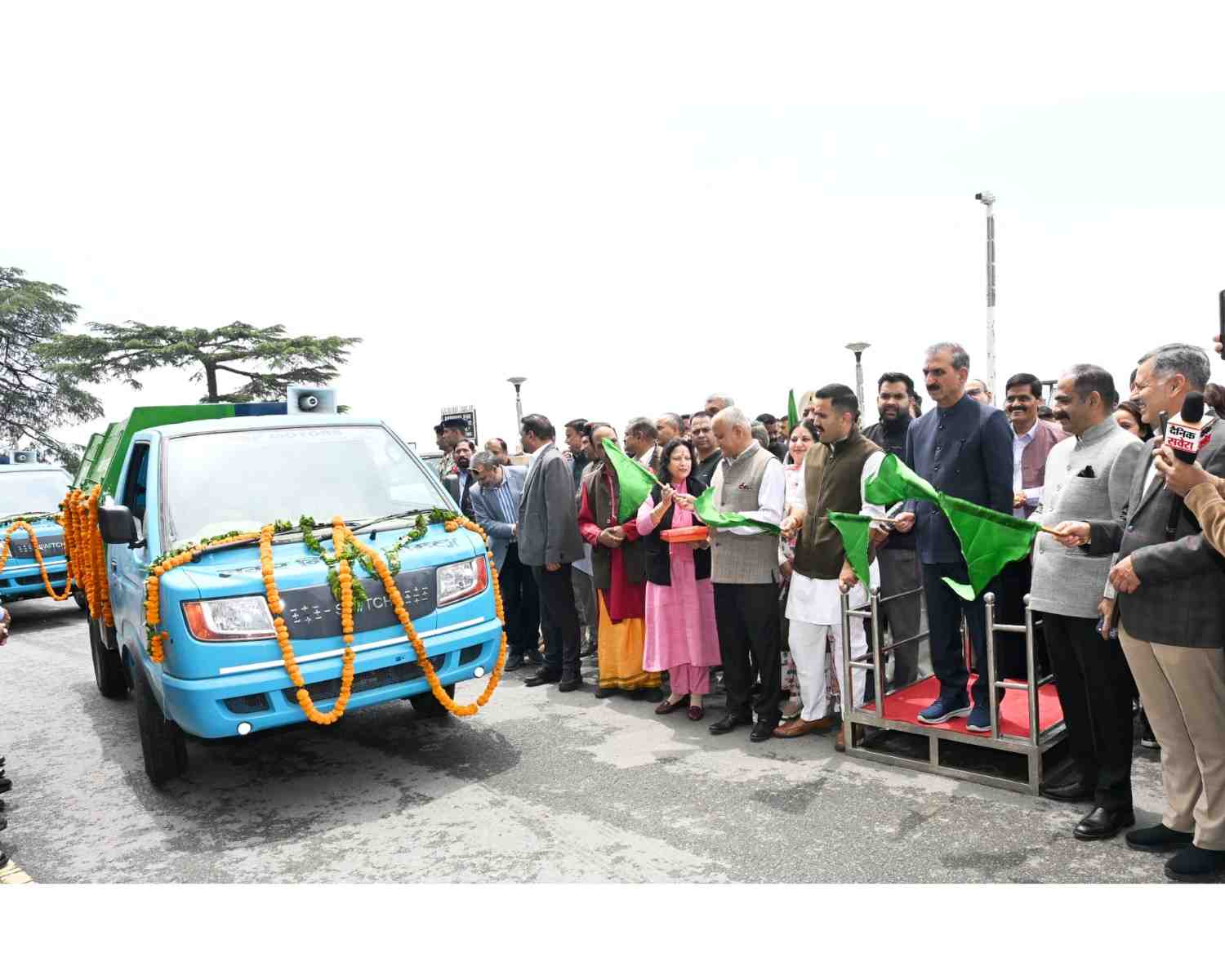 Shimla Electric Waste Fleet Launched Under Green Mission