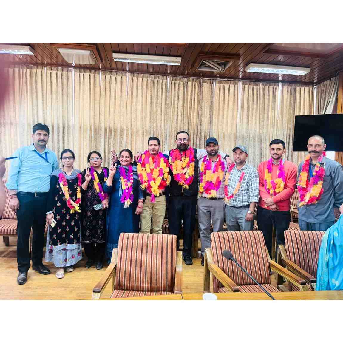 Shimla Employees Union Election Result 2026