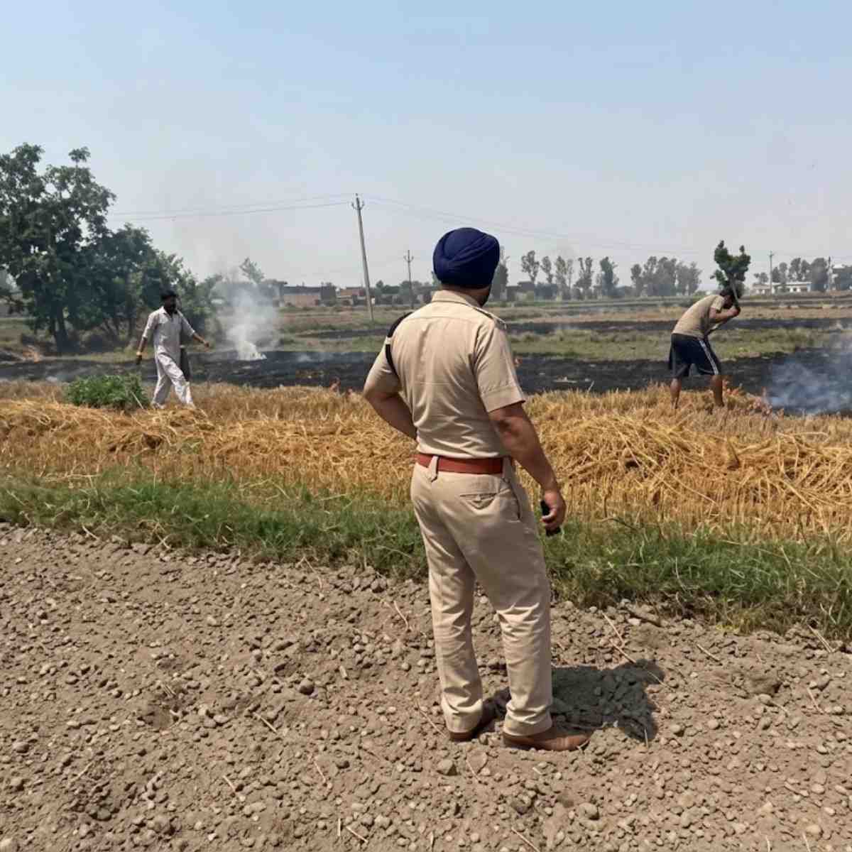 Stubble Burning Crackdown in Punjab by Administration