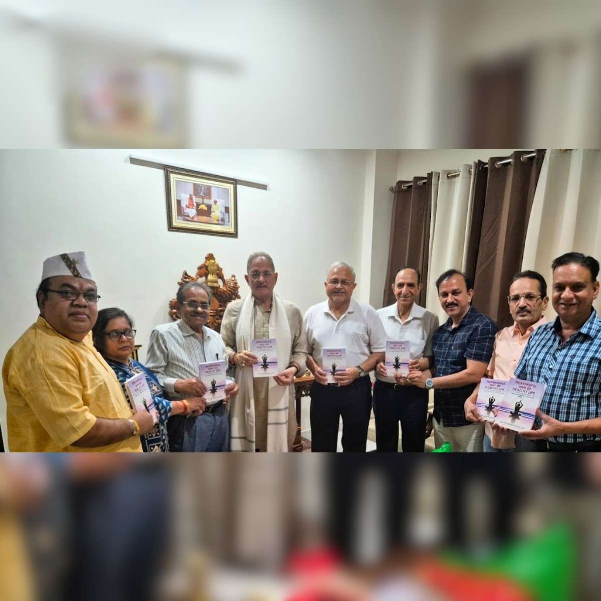 Swasth Jeevan Ka Sarthak Marg Book Launched in Jammu