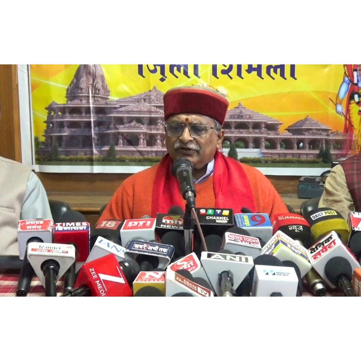 VHP Shimla Temple Control Demand Targets Govt 