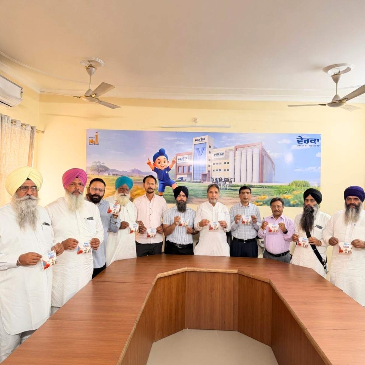 Verka Launches New Rose Lassi at ₹10 in Amritsar Market