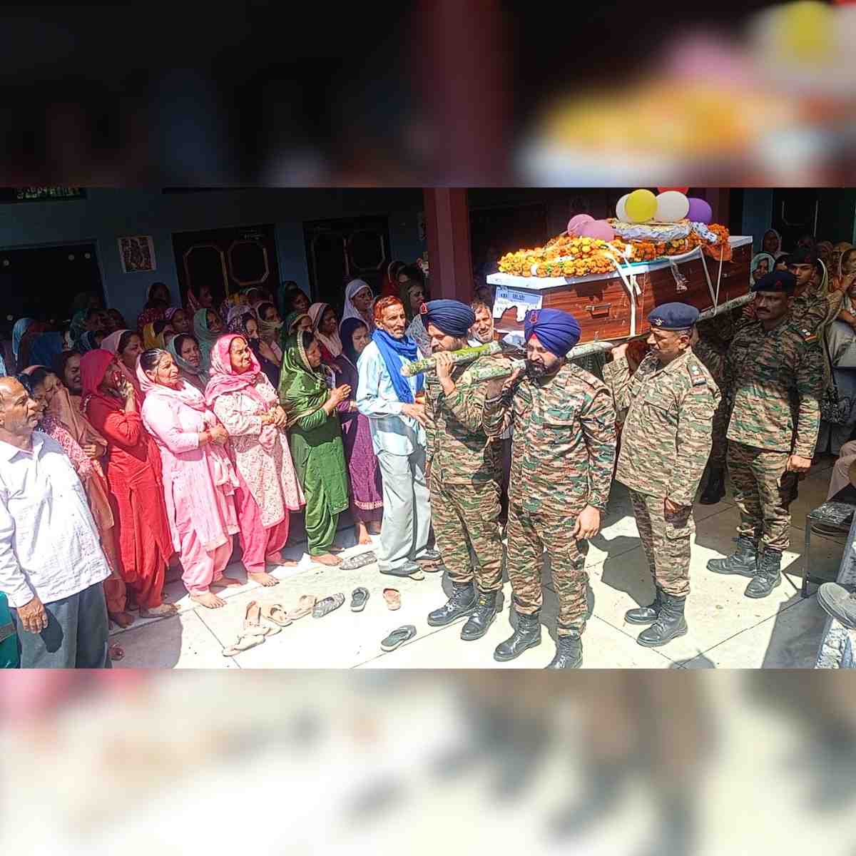 Young Soldier Laid to Rest in Hamirpur With Honors