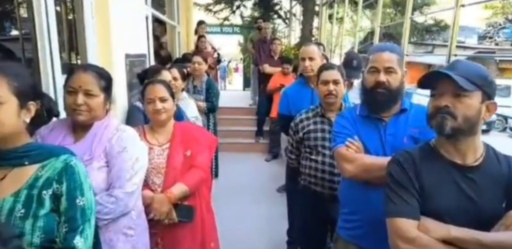 Massive Voter Turnout Sparks Election Fever in Solan