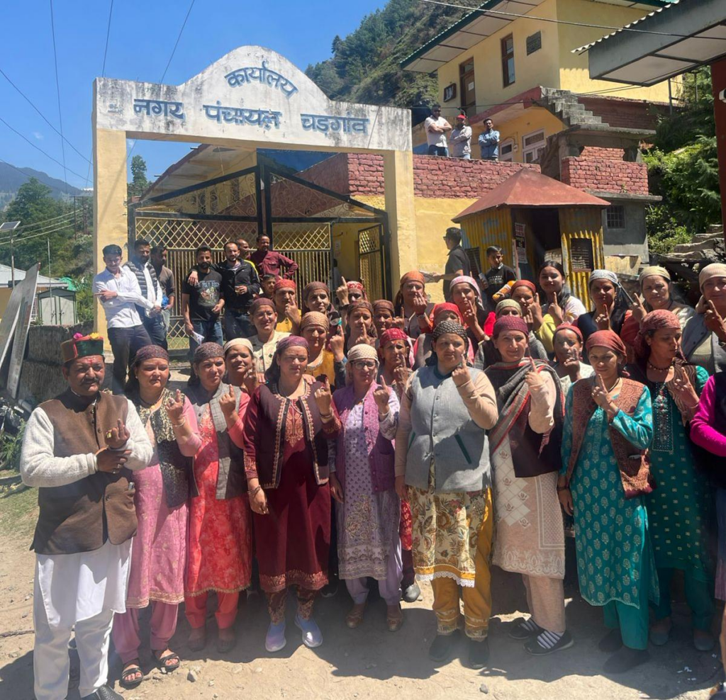 100-Year-Old Voter Inspires Democracy Spirit in Chirgaon