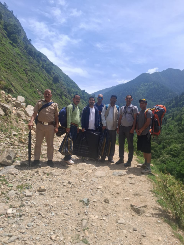 Polling Team Leaves for Remote Shakti Ward for Smooth Voting