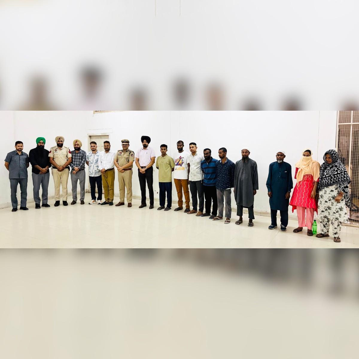 9 Bangladeshi Nationals Repatriated From Amritsar Jail News
