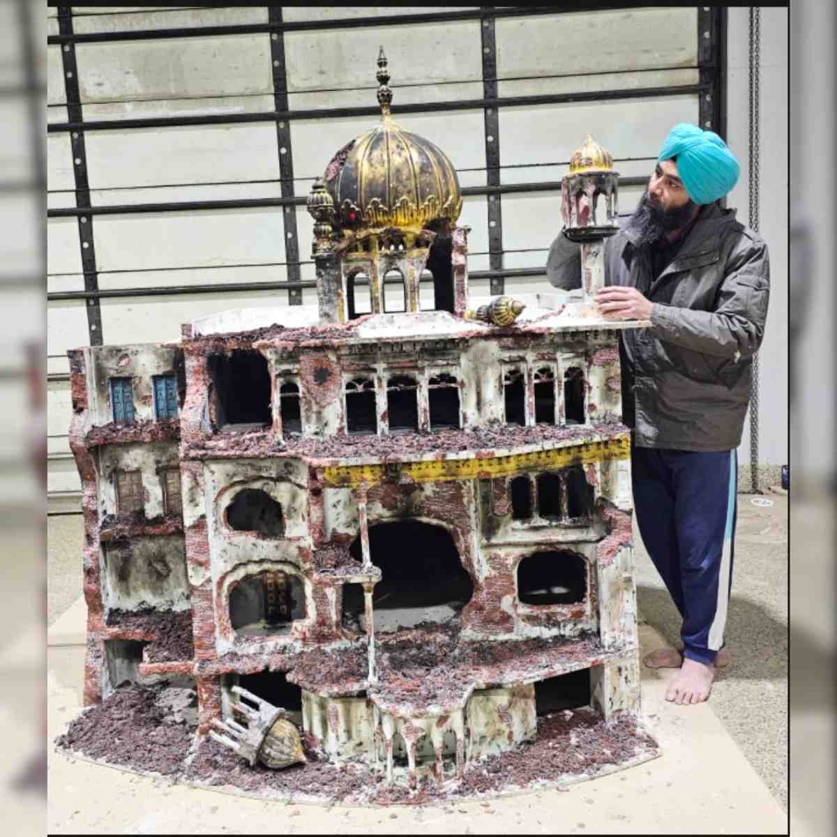 Akal Takht Model Honoring June 1984 Martyrs Unveiled